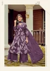 Kalki By Karissa Vatican Foil Printed A Line Plazzo Suits